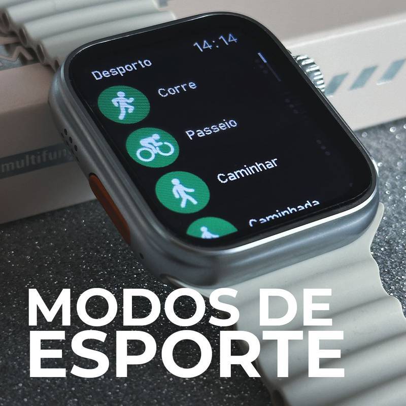 XS11 Ultra Mini 44mm| Smartwatch Mini, Função 2 Gestos, Custo-Benefício