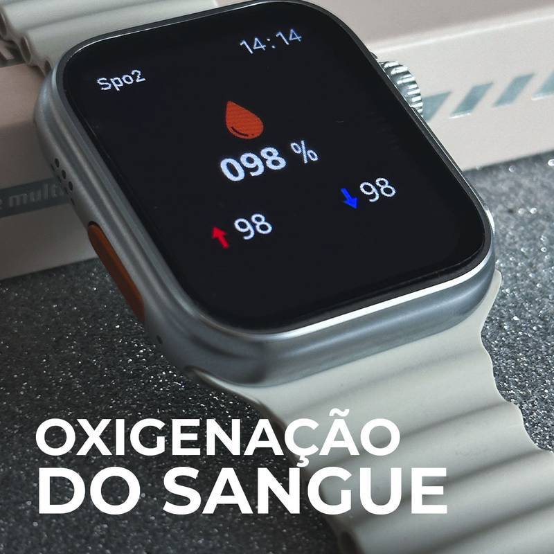 XS11 Ultra Mini 44mm| Smartwatch Mini, Função 2 Gestos, Custo-Benefício