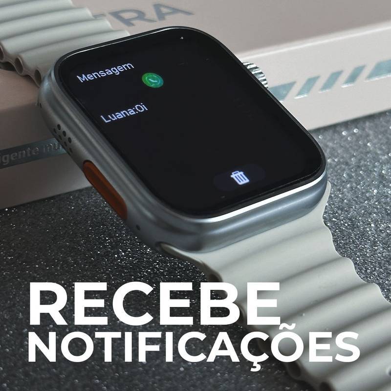 XS11 Ultra Mini 44mm| Smartwatch Mini, Função 2 Gestos, Custo-Benefício