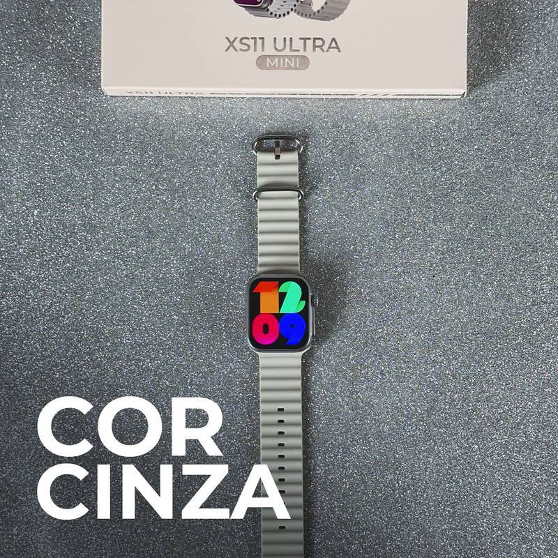 XS11 Ultra Mini 44mm| Smartwatch Mini, Função 2 Gestos, Custo-Benefício