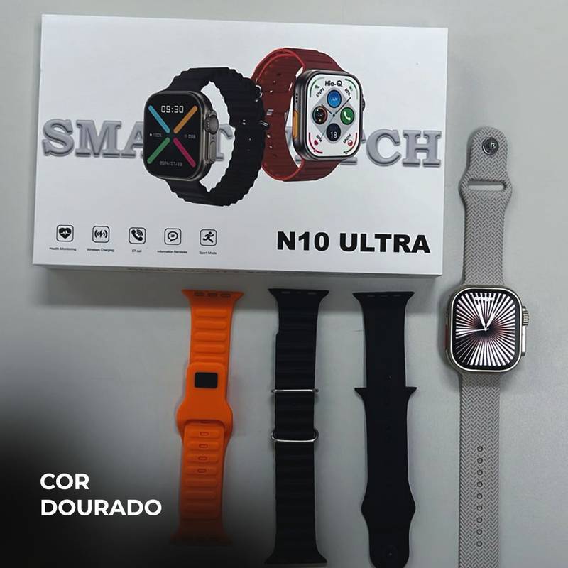 N10 Ultra 49mm | 4 Pulseiras