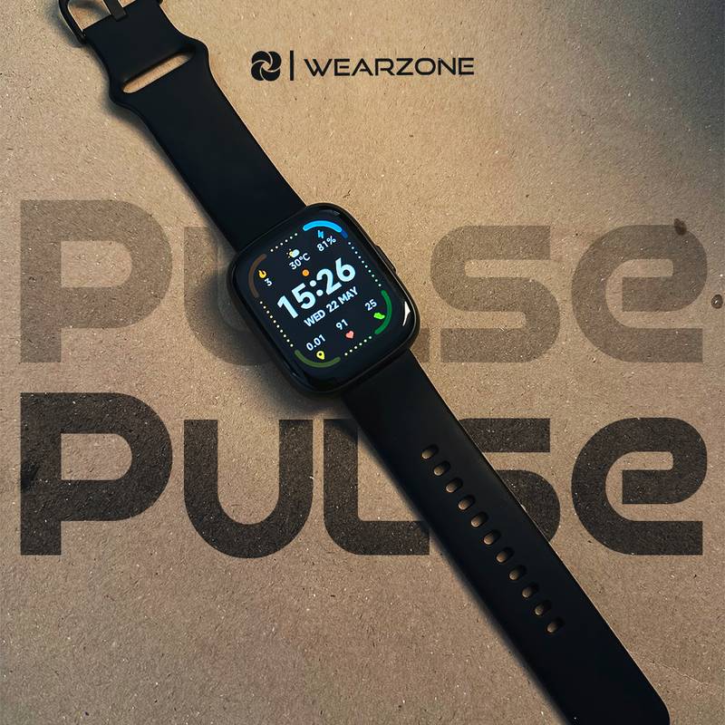 PULSE WEARZONE |Smartwatch para seu dia a dia|A PROVA D'ÁGUA, ALEXA integrada, Até 7 Dias de Bateria