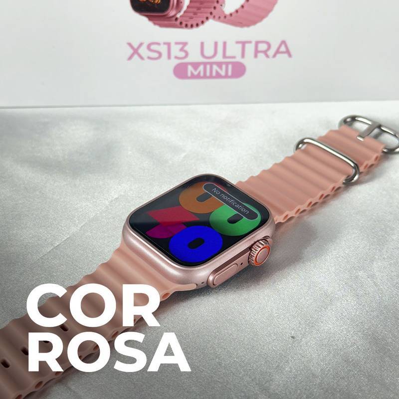 XS13 Ultra Mini 44mm| Smartwatch Mini, 2° Geração, Custo-Benefício