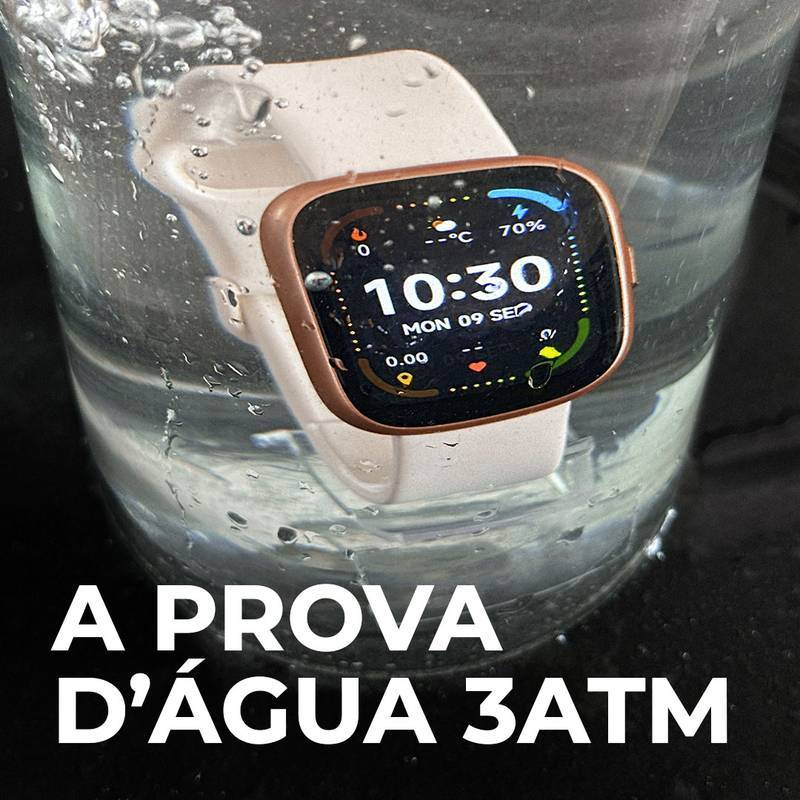 PULSE WEARZONE |Smartwatch para seu dia a dia|A PROVA D'ÁGUA, ALEXA integrada, Até 7 Dias de Bateria