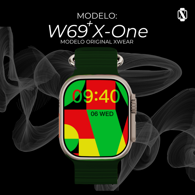 W69+ X One |Tela Super Amoled, 1GB para músicas e fotos.