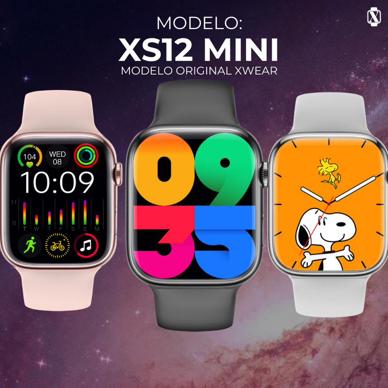 XS12 Mini 42mm| Smartwatch Mini, 2° Geração, Custo-Benefício