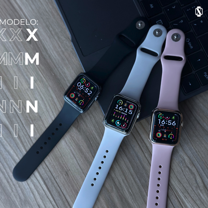 X-Mini Microwear 38mm | Menor Smartwatch do Mercado | 2° Geração, motion game e Apresentação Premium