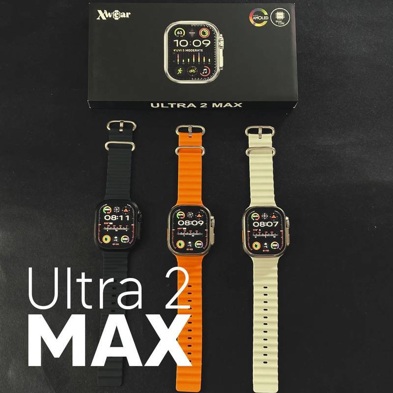 Ultra 2 Max - Tela Amoled, Função 2 Gestos E Cpu Dual Core